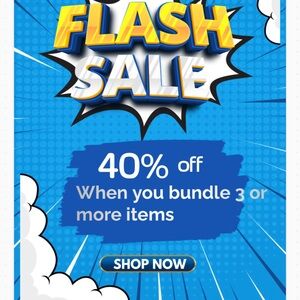 ‼️‼️‼️🚨Flash Sale🚨‼️‼️‼️‼️40% OFF 3+ items
